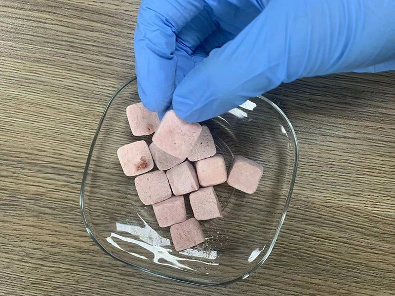 Uus partii külmkuivatatud maasikajogurtit