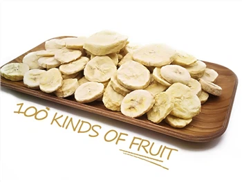 Mis on külmkuivatatud banaanid